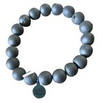 KINSLEY ARMELLE Frost Silver Bracelet in Gray Photo 0
