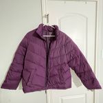 Lands' End  Purple Puffer Jacket Photo 1