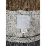 Lazy Sunday Women's Blue Metallic Silver Gray Cozy Pullover Sweatshirt Plus 3X Photo 2