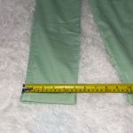 41 Hawthorne light green cuffed cropped skinny slacks pants EUC woman’s size 0 Photo 7