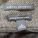 Banana Republic Karine Tailored Herringbone Mini Skirt Gray Size 2 NWT Photo 1