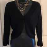 Ellen Tracy Black shrug style top size small Photo 0