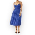 La Maison Talulah Sorrento Midi Dress Women's XS Blue Polka Dot Strappy A Photo 8