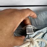 American Eagle  Outfitters Jogger Pants Womens 2 Blue White Striped Drawstring Photo 4