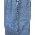 st. john's bay Vintage St John Bay Y2K Denim Midi‎ Maxi Skirt Size 10 Photo 0