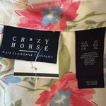 Crazy Horse Button Down Floral Shirt Women's Size X Photo 5