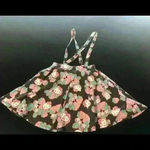 Sanrio Hot Topic  Hello Kitty  Suspender Skirt Small Photo 3