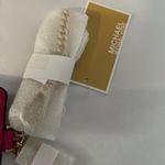 Michael Kors Jet Set Charm small chain ID card case Wild Berry NWT Photo 4