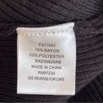 Almost Famous Corset Contrast Cami Crop Top Women 1X Knit Sweetheart Neck Photo 3