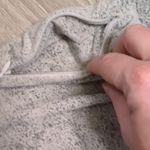 Gymshark  gray open knee joggers size medium Photo 2