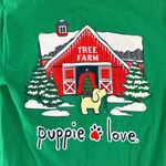 Puppie Love Tree Farm Green Tee Photo 1