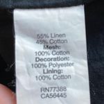 Madewell Black Embroidered Tassel Tee Dress Photo 4