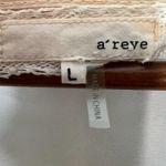 Modcloth A'reve ivory cream boho mesh sleeveless pullover dress size large Photo 6