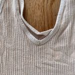 Urban Outfitters tan cream ribbed out from under  tank top Photo 3
