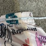 Source Unknown Women’s XL Taylor Swift Button Down Short Pajama Set Silky Like Fabric Swiftie Photo 2