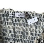 ZARA  Multicolor Smocked Tube Crop Top Women's Size Small | 16-18 Photo 3