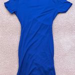 KE Soul Boutique Royal Blue Bodycon Dress Photo 3