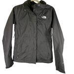 The North Face Womens XS Black Hyvent Hooded Rain Jacket Coat Outerwear Photo 0