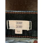 Madewell Jeans Womens 25 Blue Skinny Skinny Stretch Denim Dark Wash Mid Rise Photo 7