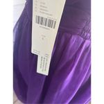 Anthropologie NWT Maeve Ruffled Tulle Mini Dress Purple Size L Photo 10