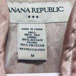 Banana Republic 100% Silk Pink Long Sleeved Blazer Photo 8