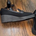 NYDJ  Black Loafers with Gold Chain Detail Photo 7