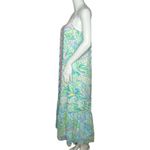 Lilly Pulitzer Dress Women Small Winni Midi Colorful Tropical Sleeveless Preppy Photo 2