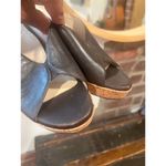 Taryn Rose  Cork Wedge Leather Sandals 6.5 Photo 9