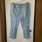 L.A. Blues  Light Wash Denim Crop Capri Jeans size 20W Photo 4