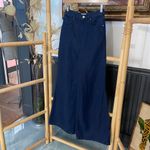 Free People  We The Free Linen Blend Super Hi Rise Wide Leg Denim Jeans Sz 24 🧡🎀 Photo 6