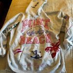 Port Beach Gray Hoodie Size L Photo 0