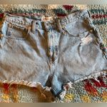 Madewell  Denim Cut Off Shorts Womens Size 28 Relaxed Mid Rise Relaxed Photo 1