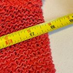 Jones New York  Sport Coral Knit Sweater Size M Cotton Blend Long Sleeve Career # Photo 5