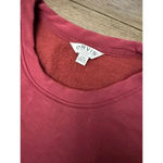 Orvis  size large top maroon sweatshirt very soft Photo 1