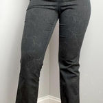 New York And Company Y2K Silver Floral Rhinestone Pants Photo 0