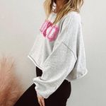 Altar'd State Xoxo Cropped Sweatshirt Photo 4