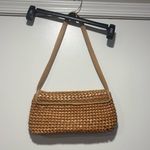 Hobo International Wicker weaves design light tan handbag.  Photo 1