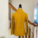 Anthropologie  MOTH Ribbed Turtleneck High-Lo Hem Sweater Slit Sides Pullover Photo 9