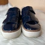 Anthropologie  Silent D Navy Patent Leather Shoes Size 38 Photo 2