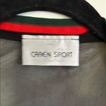 Black Sheer Duster with Logo Trim Size 1X Photo 2