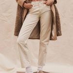 J.Crew Women's Slouchy Boyfriend Denim Straight Jeans Natural Ecru Size 25 New Photo 0