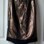 Tory Burch Black and Gold Pencil Skirt 12 EUC Photo 5