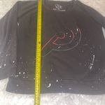 Peloton  x Chaser paint splatter pullover sweatshirt top shirt woman’s Medium Photo 3