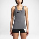 🏋️♀️Nike Pro Women’s Racerback Compression Tank Top🏋️♀️ ~M Gray Size M Photo 6