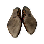 Veronica Beard  Griffin Leopard Animal Print Cow Hide Fur Loafer Flats 36.5 Photo 5