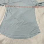 Athleta  Open-back Light Blue Long-Sleeve Top size s‎ Photo 4