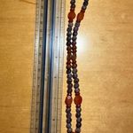 Energy Muse Strength Red Jasper, Carnelian, Sunstone & Charoite Beaded Necklace Photo 12
