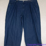 Eloquii New!  wide leg jeans, size plus‎ 28 Photo 0