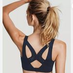 Victoria's Secret  Navy Blue Maximum Support Angel Max Sports Bra Size 32DD Photo 2