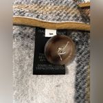 Isabel Marant  Etoile Gabriel Plaid Coat Beige Size 36 Photo 6